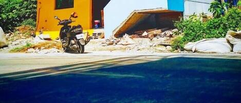 Fassade der Unterkunft