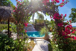Outdoor pool - Breathtaking Family Designer Villa w/ Private Pool & Tropical Garden (Willemstad)