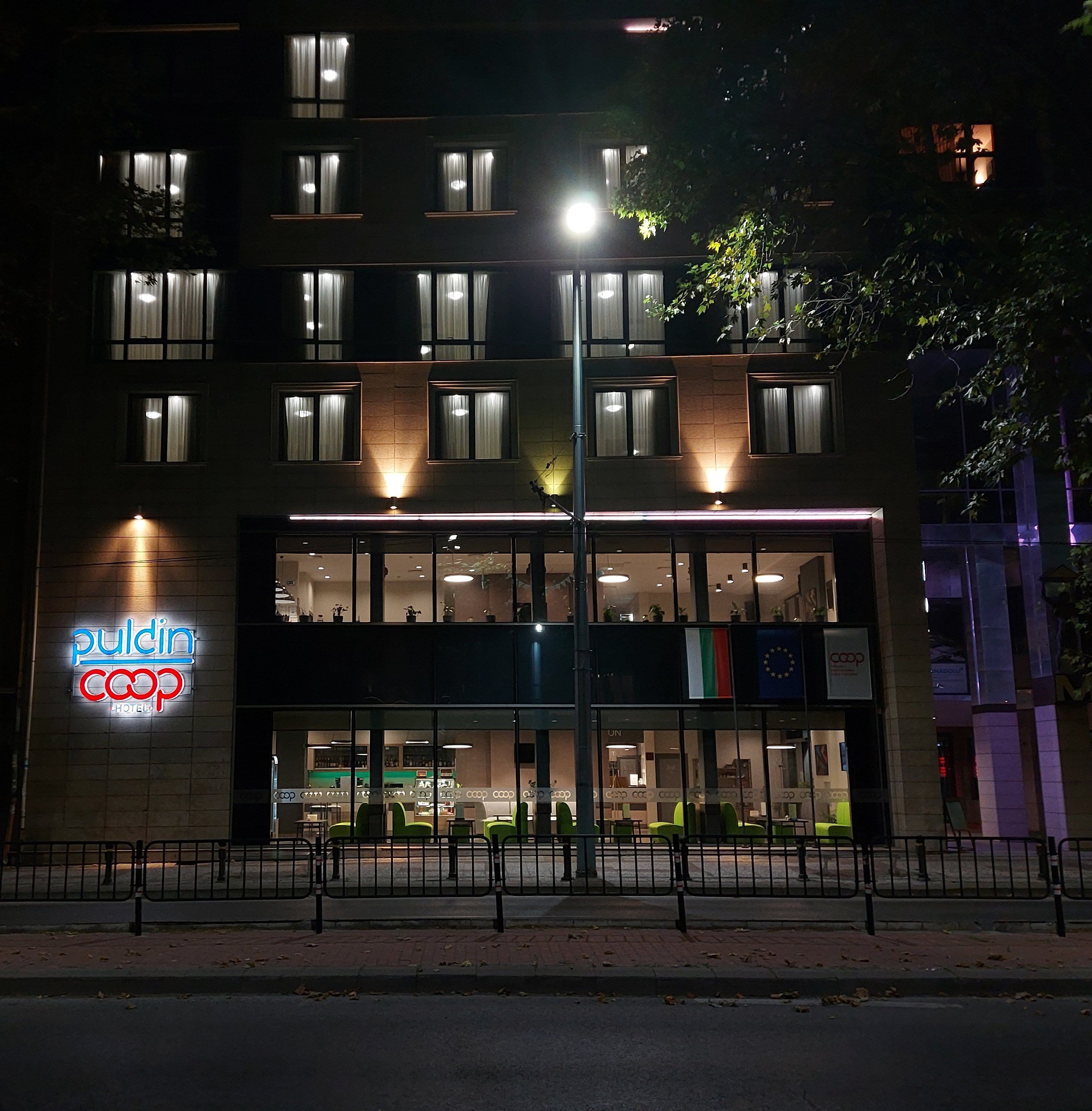 front of property – evening/night