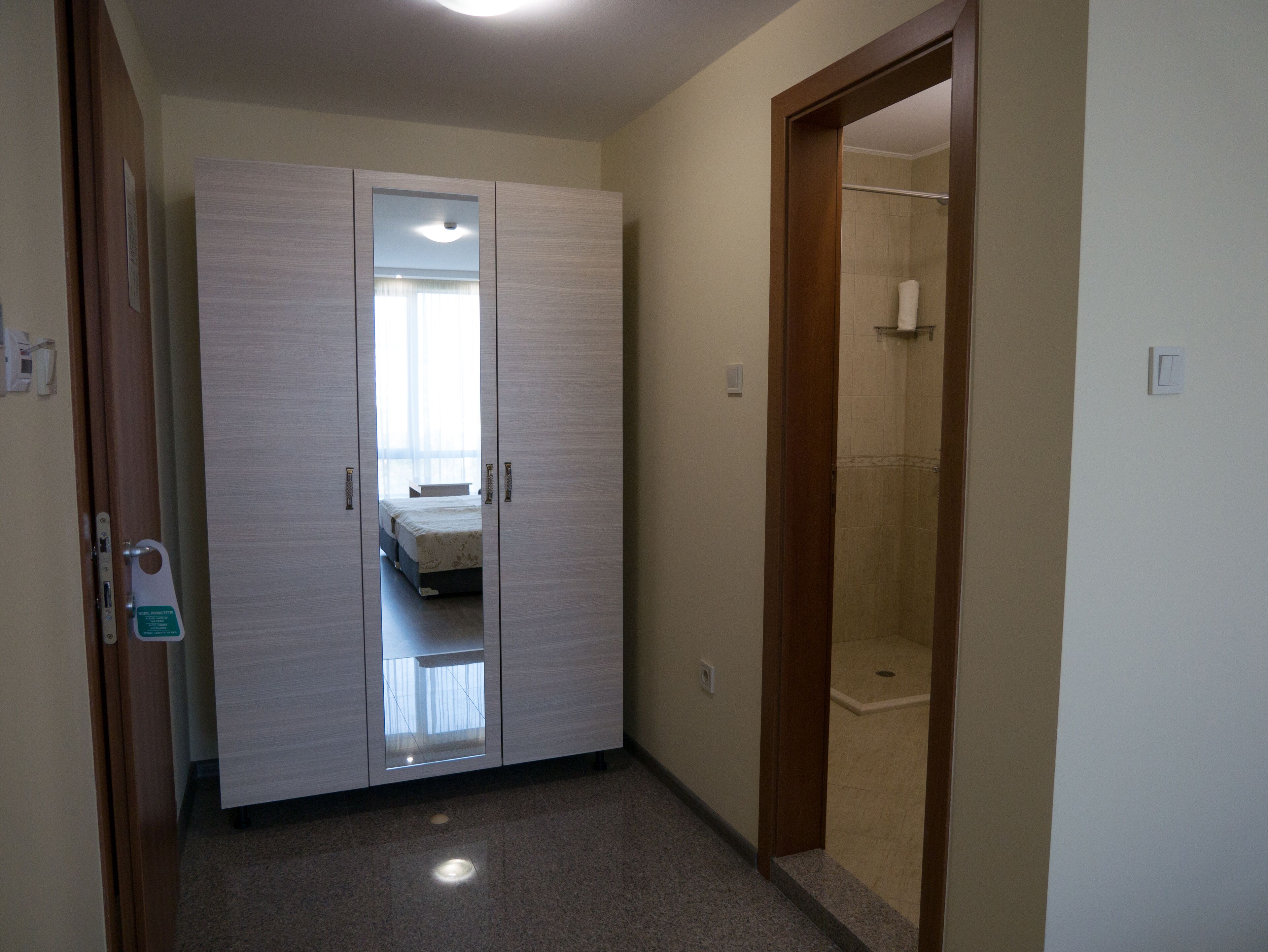 traditional double or twin room | desk, laptop workspace, blackout curtains, soundproofing