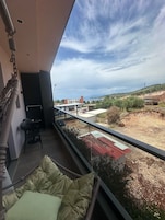 Double Room with Side Sea View | Terraza o patio