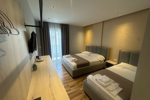 Kamar Triple, balkon | Kedap suara dan Wi-Fi gratis
