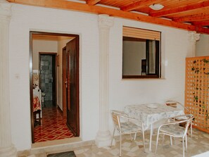 Studio, Terrace | Terrace/patio - Apartments Vucic (Krk)
