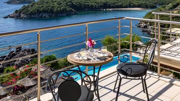 Superior Double Room with Balcony and Sea View | Balcony view