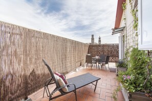 Leilighet, 1 soverom (BCNGOTIC 50) | Terrasse/patio