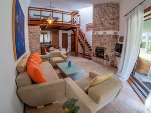 Taulutelevisio, takka