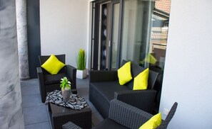 Balcony - Ferienwohnungen Bali (Rust)