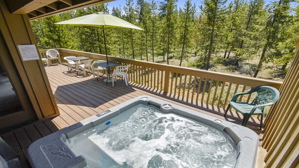 House, Multiple Beds, Hot Tub | Property grounds - Poplar 23 (Bend)