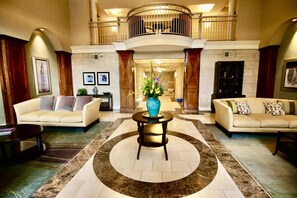 This lobby is Fantastic!!! - One Bedroom fully furnished at the Gateway Mall  Downtown Salt Lake City,Utah (Salt Lake City)