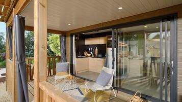 Koawa Family Luxe Premium Chalet 32mÂČ | Terrace/patio