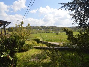 View from property - Comfortable Chalet in Petithan With Garden (Durbuy)