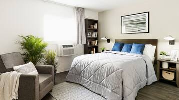 1 chambre, accès au Wi-Fi (inclus), literie fournie