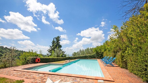 Outdoor pool - Luxurious Holiday Home in Lamporecchio With Pool (Lamporecchio)
