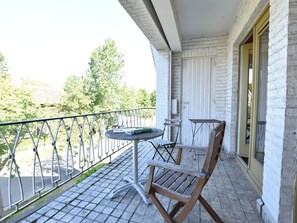 House | Balcony - Stylish Holiday House From the 1960s in West Flanders Near the Beach (De Panne)