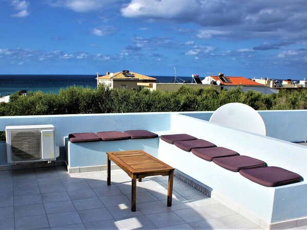 Ferienhaus | Balkon