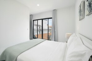 1 多间卧室、熨斗/熨衣板、WiFi、床单