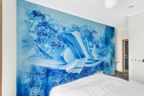 Premium bedding, individually decorated, individually furnished