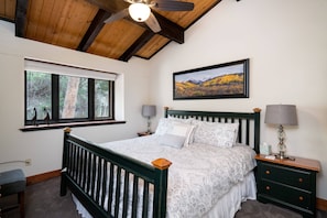 2 bedrooms, desk, internet, bed sheets