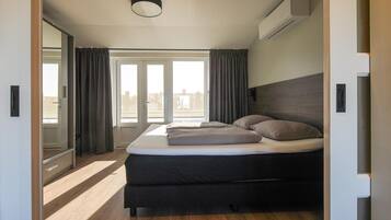 1 bedroom, individually furnished, bed sheets