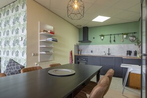 Apartment | Private kitchen | High chair - Nice Apartment With Garden Near the North Sea (Julianadorp)