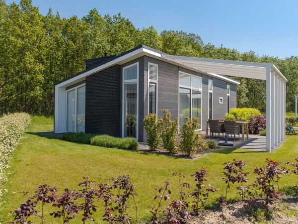 Modern Chalet By Forest In Zeeland - Nederland