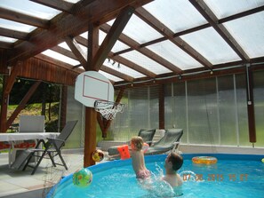 Outdoor pool, a heated pool - Beautiful Apartment in Schiltach With Swimming Pool (Schiltach)