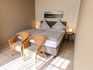 Apartamento | 2 dormitorios, mobiliario individual, ropa de cama