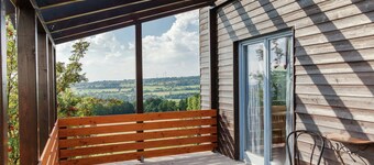 Villa mit Sauna und Garten