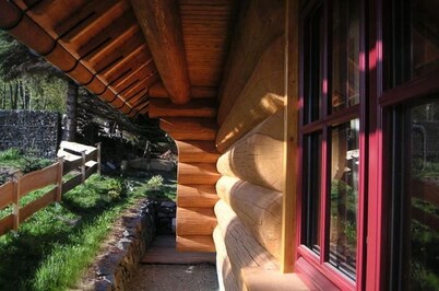 Natur-blockhaus in Waltershausen
