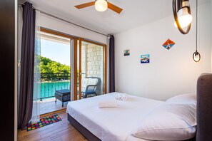 In-room safe, iron/ironing board, free WiFi - Apartment Lucija Novum (Novigrad)