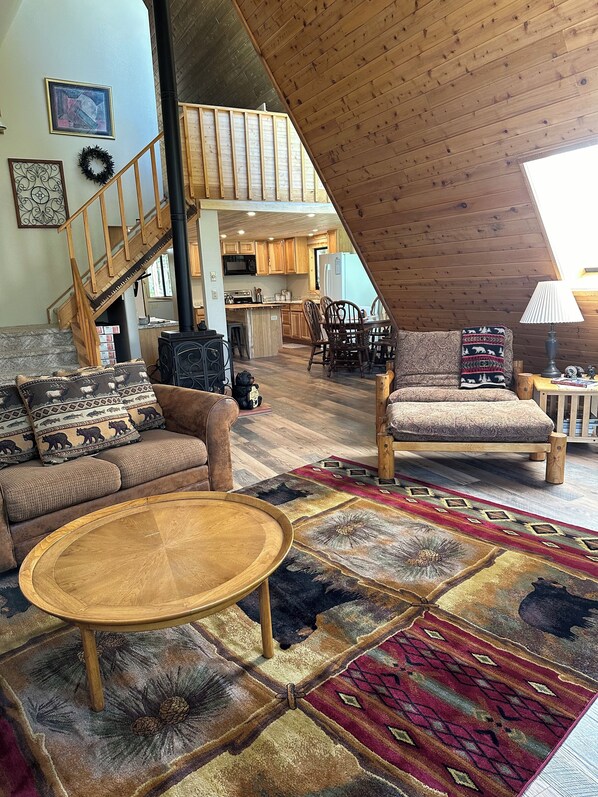 Smart TV, DVD player, books