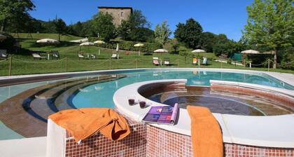Apartment in Marche With Pool and Mountain Views
