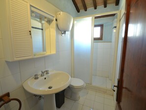 House | Bathroom - Modern Apartment in San Giusto Italy With Pool (Sovicille)
