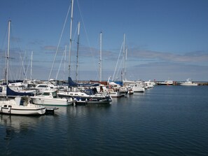 Bungalow | Blick von der Unterkunft