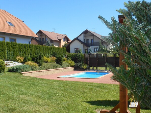 Outdoor pool - Delightful Villa in Frymburk With Swimming Pool (Frymburk)