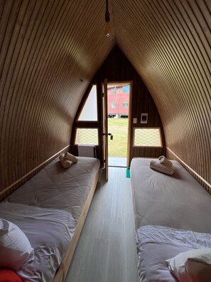 (Domo) Basic room | Bed sheets - Morrena Lodge (Torres del Paine)