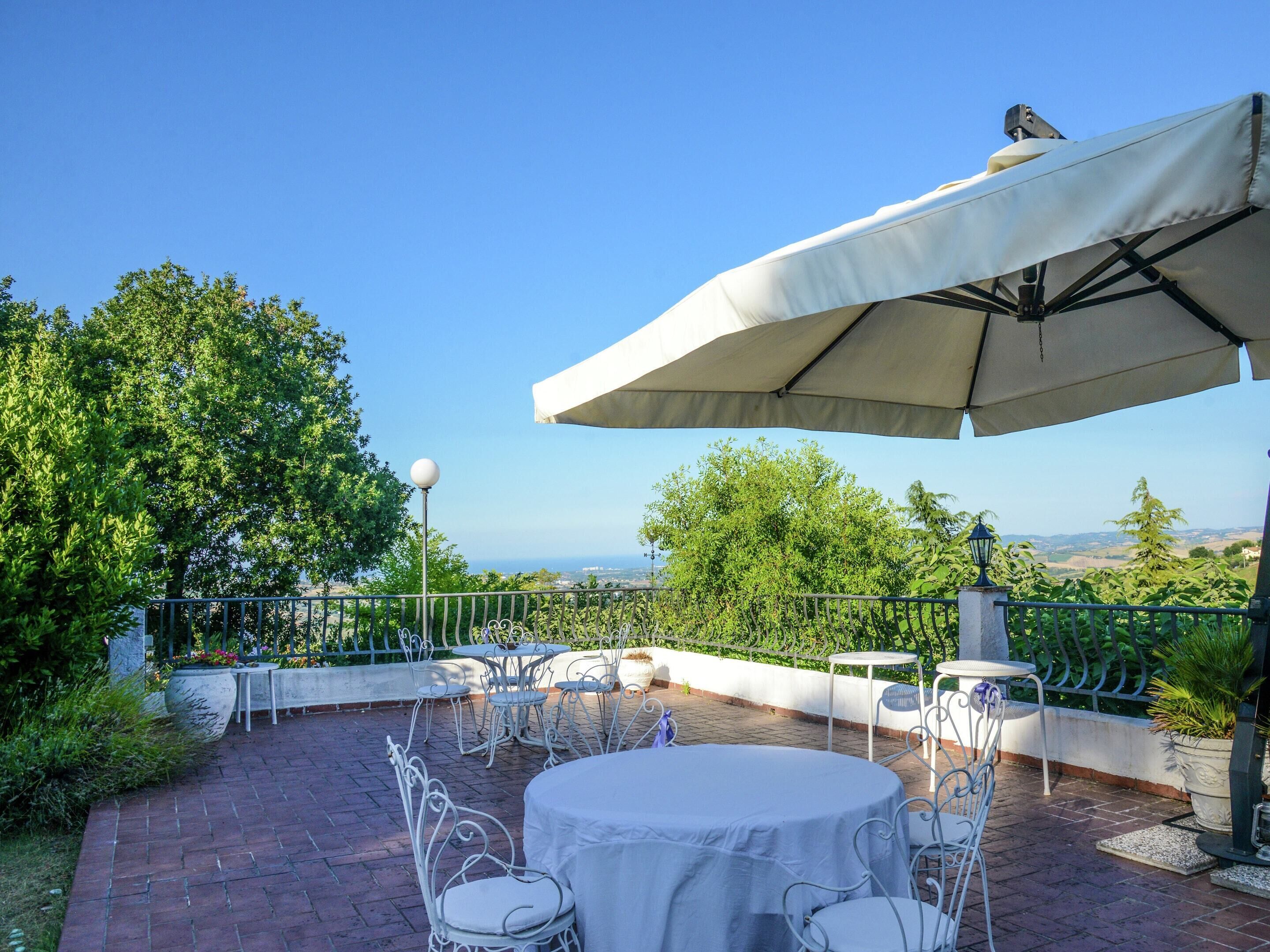 Ferienhaus | Balkon