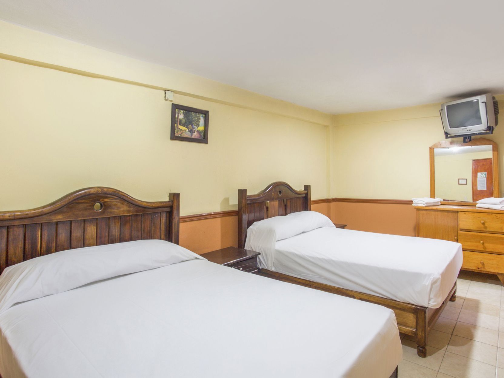 Free WiFi, bed sheets