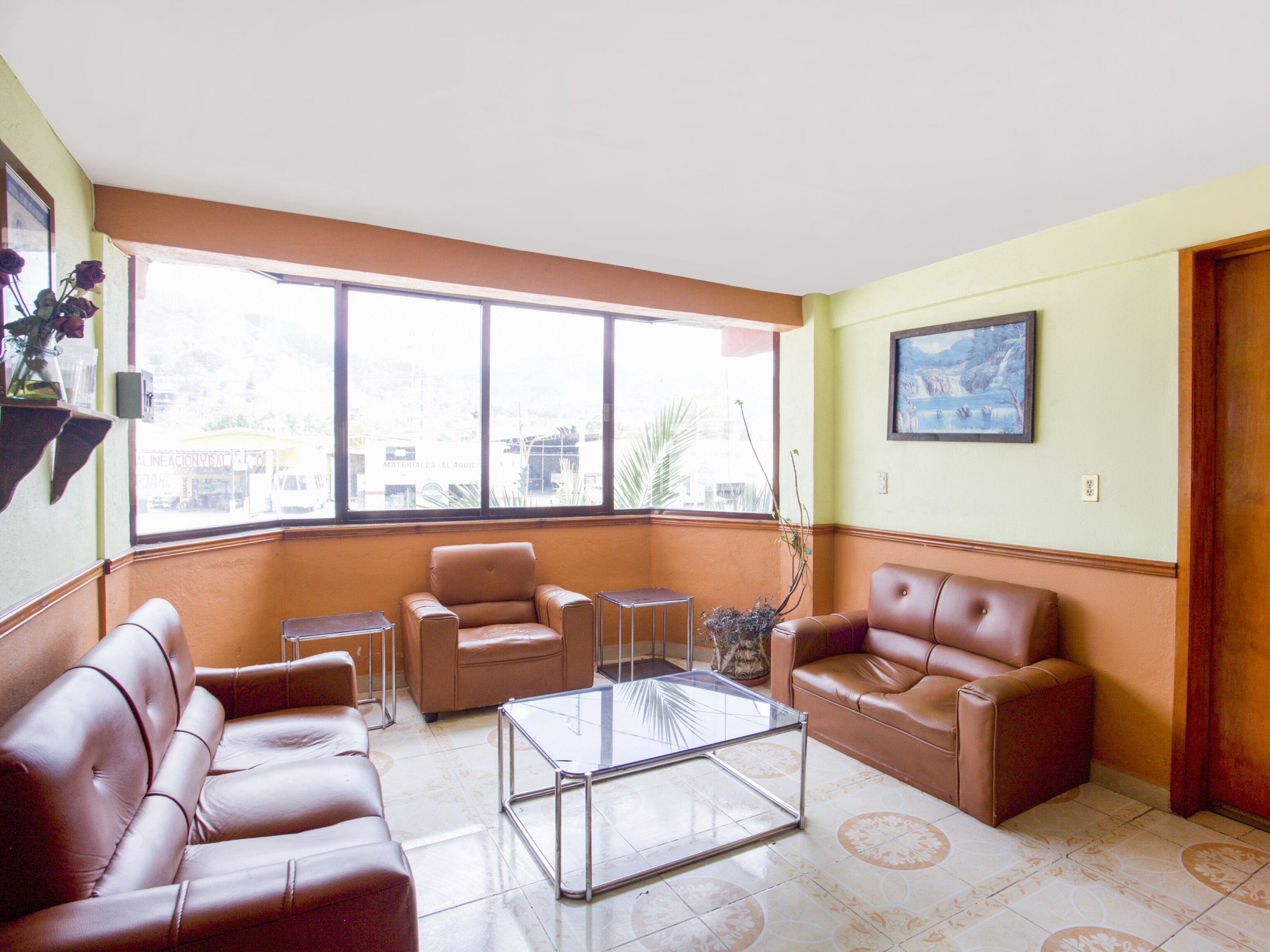 Sala de estar en el lobby