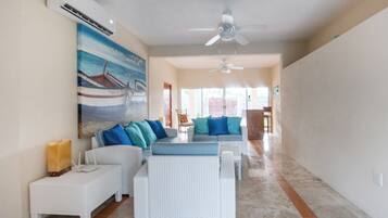 Sala de estar en el lobby