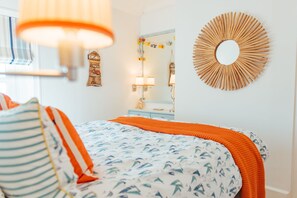 2 bedrooms, iron/ironing board, travel cot, WiFi