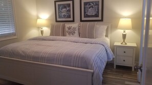 3 soverom, strykejern/-brett, reiseseng for barn og wi-fi (inkludert)