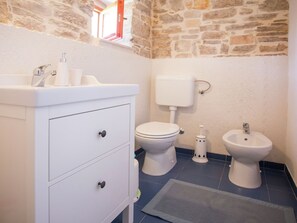 Ferienhaus | Badezimmer | Handtücher