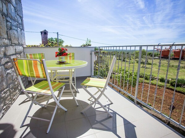 Ferienhaus | Balkon