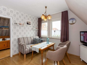 Wohnraum mit Flachbild-TV