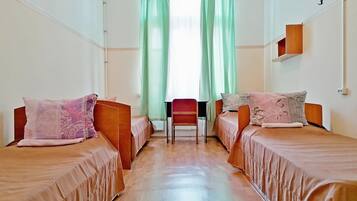 Dormitorio compartido (Bed in 4-bed mixed dorm) | Tabla de planchar con plancha, wifi gratis y ropa de cama