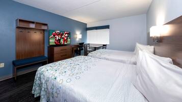 Studio, 2 parisänkyä (Smoke Free) | Työpöytä, pimennysverhot, silitysrauta/-lauta, ilmainen Wi-Fi