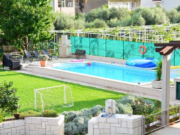 Ferienhaus | Pool | Innenpool, Außenpool