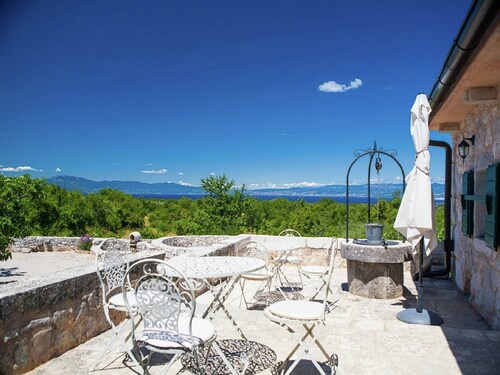 Villa on Krk With Pool and Outdoor Kitchen
