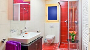 Bathroom - Grand Holiday Home With Sauna in Riddes (Riddes)